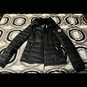 Navy Blue SuperDry Ski Jacket